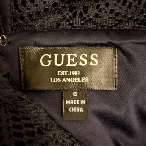 ☀️ GUESS | LACE SWEET HEART DRESS  | SIZE 6 #FML130027 - Picture 4 of 5